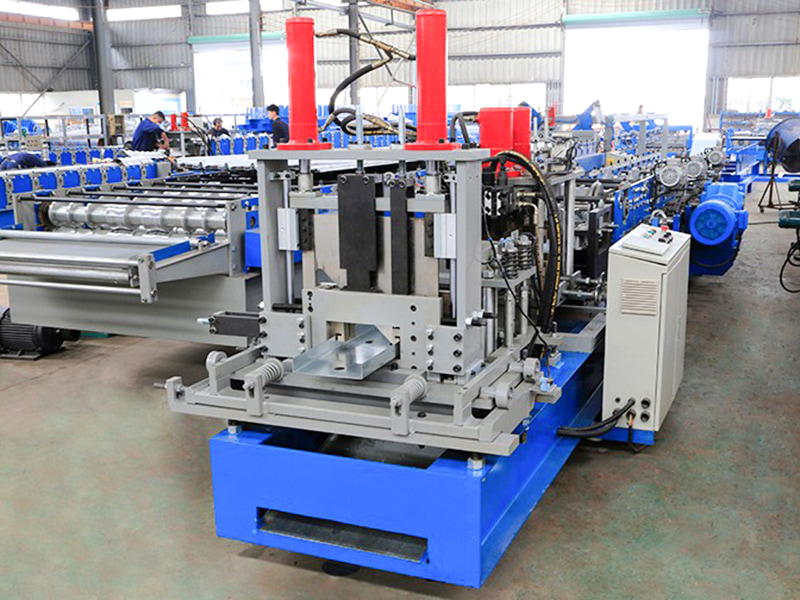 80-300 Type Fully Automatic CU Purlin Roll Forming Machine