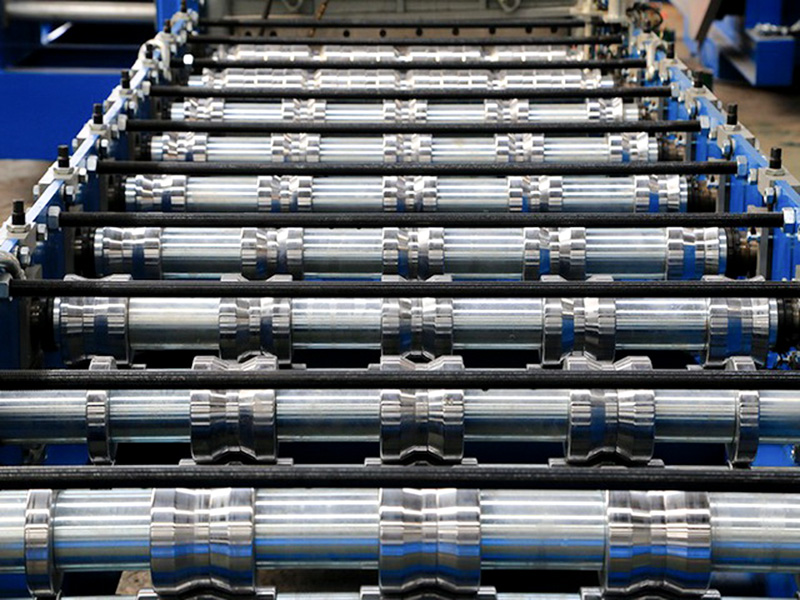 845-900-Type Double Layer Roofing Sheet Roll Forming Machine