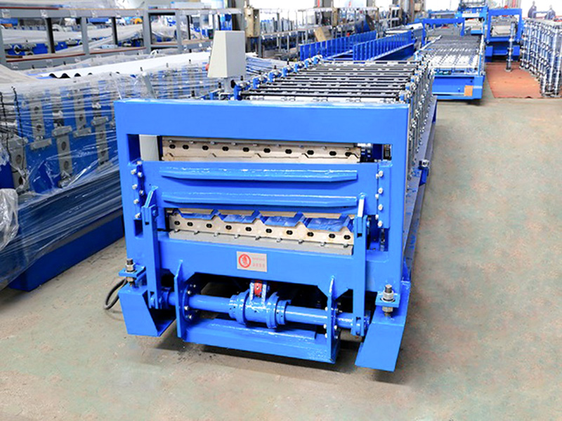 845-900-Type Double Layer Roofing Sheet Roll Forming Machine